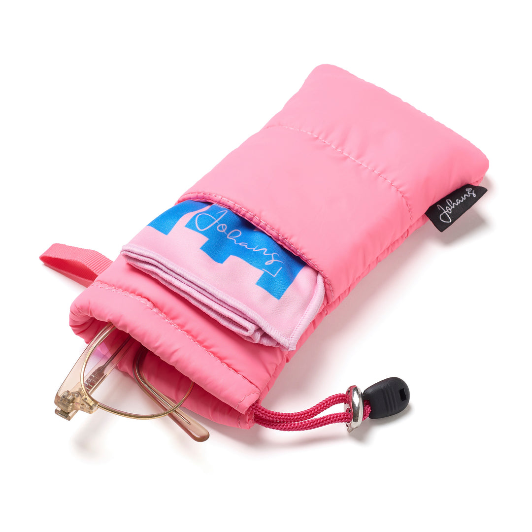 Brillenetui Puffy Bag "Pink"