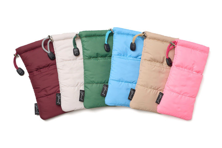 Brillenetui Puffy Bag "Beige"