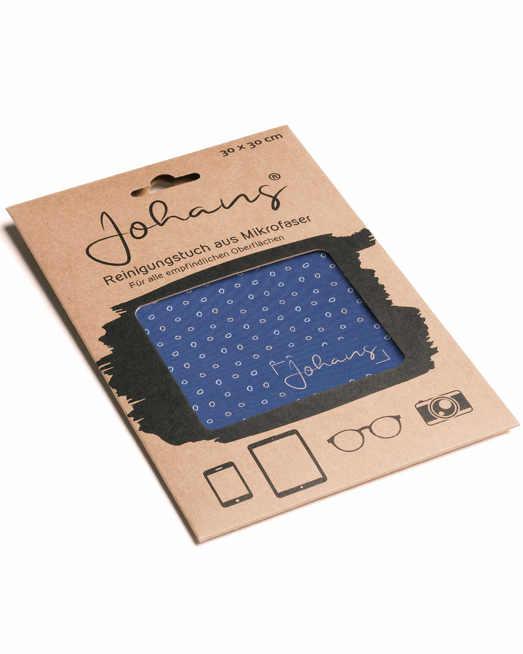 Brillen- und Displaytuch "Kringel"