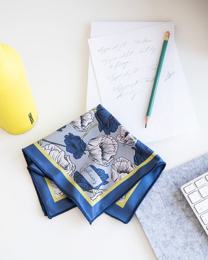 Brillen- und Displaytuch "Mohn"