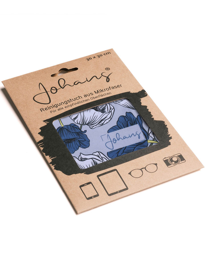 Brillen- und Displaytuch "Mohn"