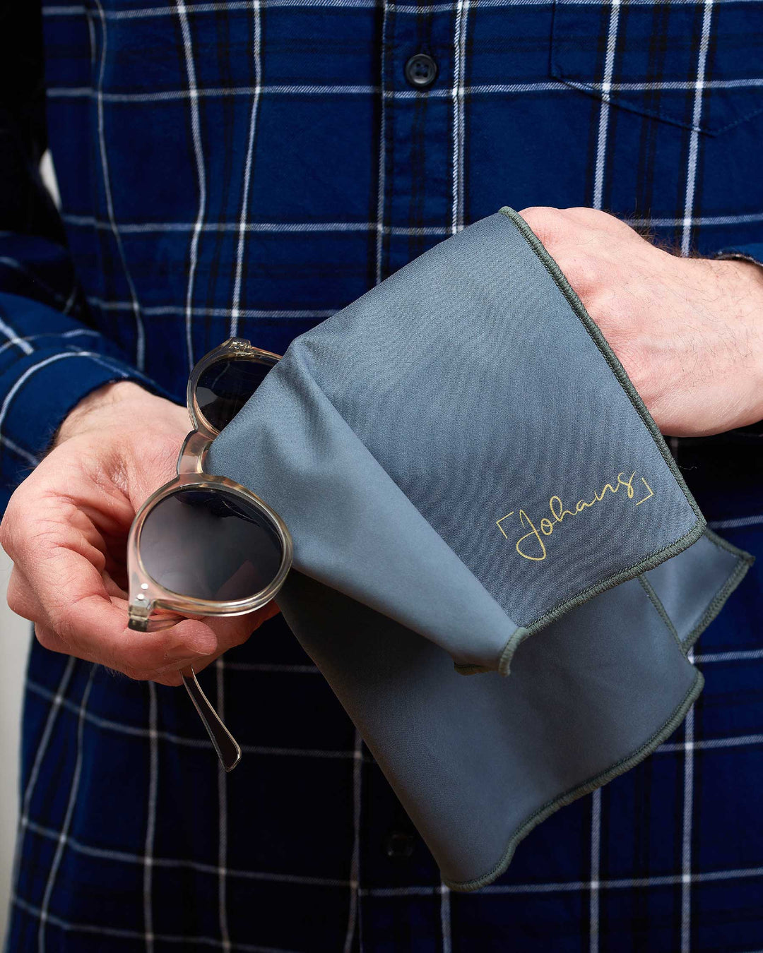 Brillen- und Displaytuch "Oliv"