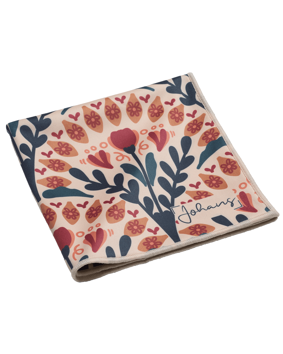 Brillen- und Displaytuch "Vintage Bloom"