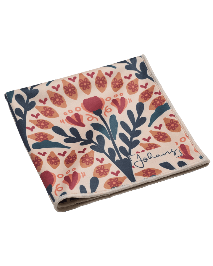 Brillen- und Displaytuch "Vintage Bloom"