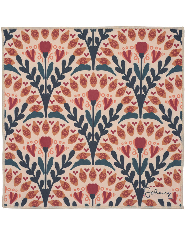 Brillen- und Displaytuch "Vintage Bloom"