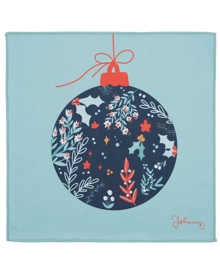 Brillen- und Displaytuch "Christmas ball"