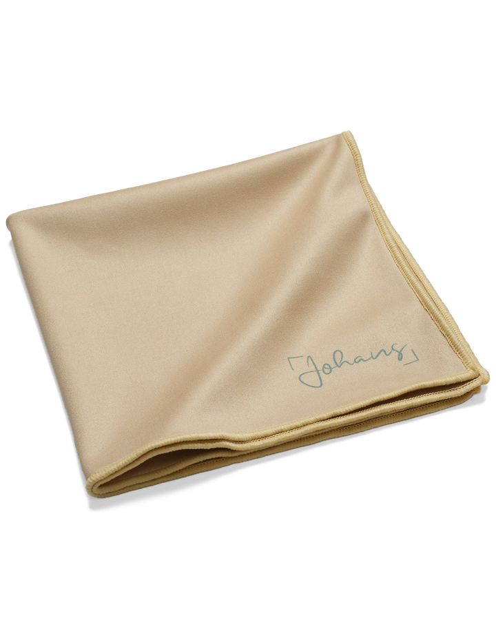 Brillen- und Displaytuch "Sandgelb"