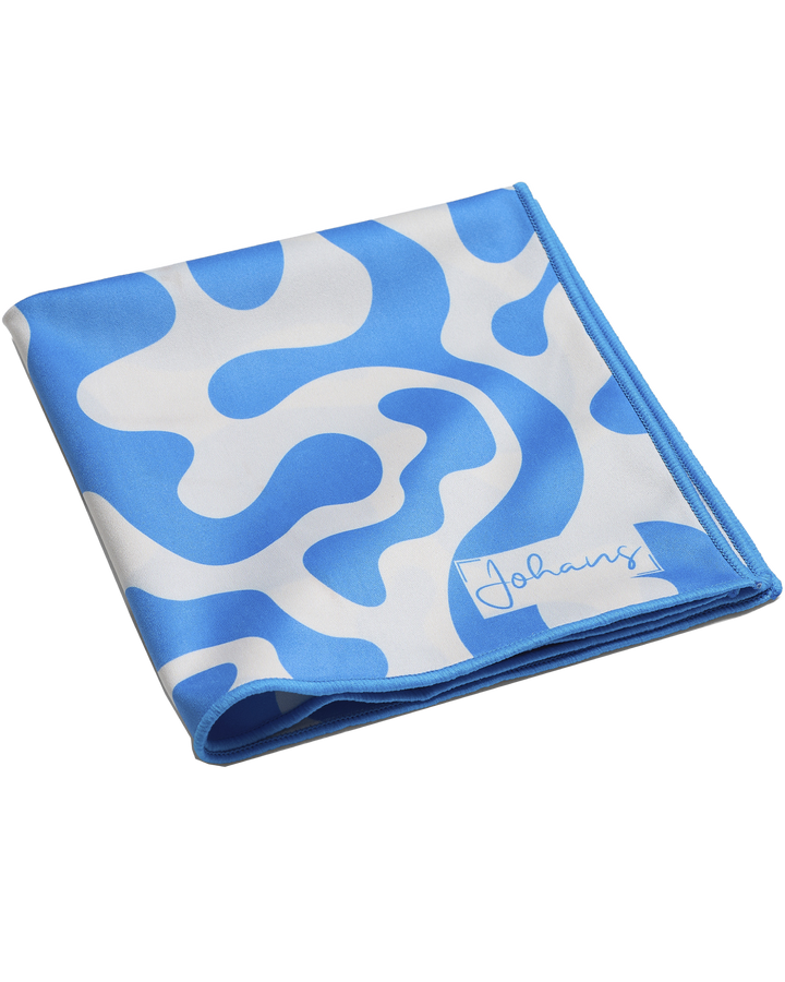 Brillen- und Displaytuch "Blue Swirl"