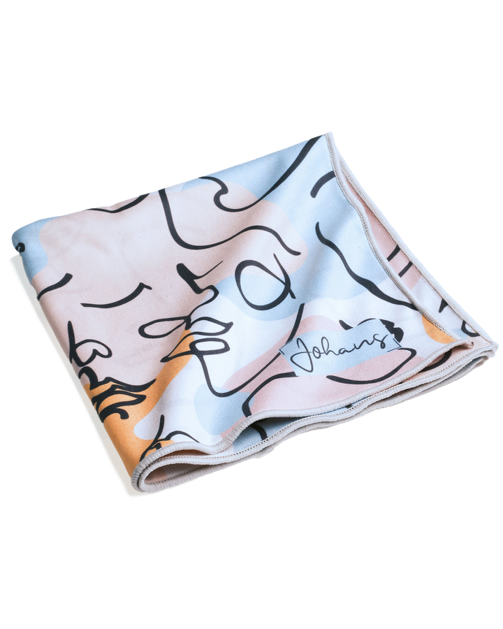 Brillen- und Displaytuch "Faces"