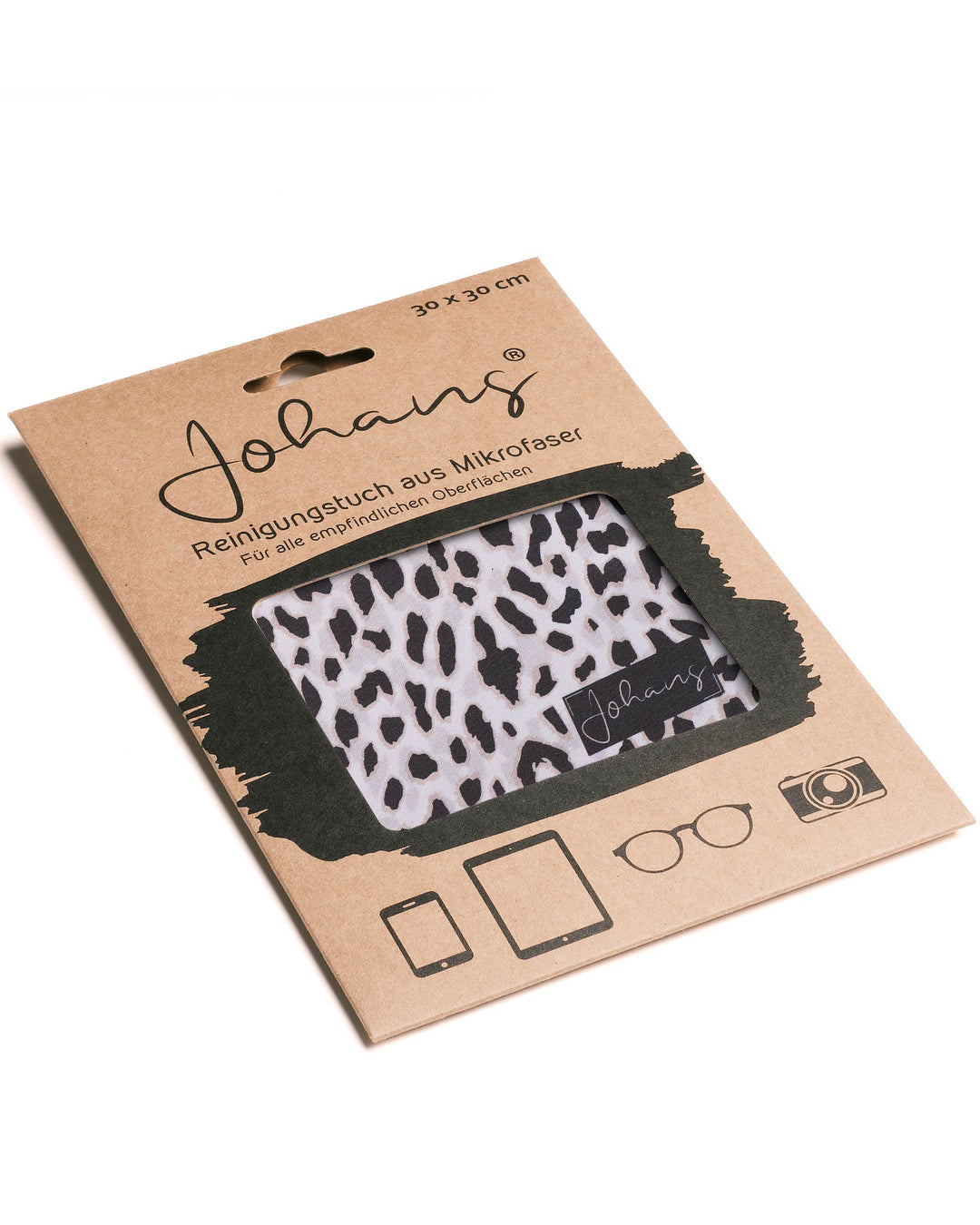 Brillen- und Displaytuch "Leo Grey"