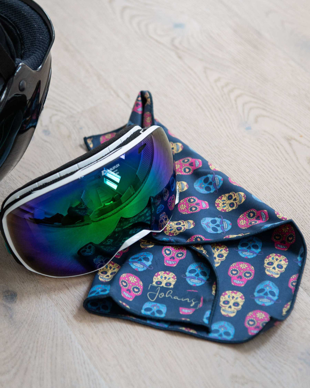 Brillen- und Displaytuch "Skulls"