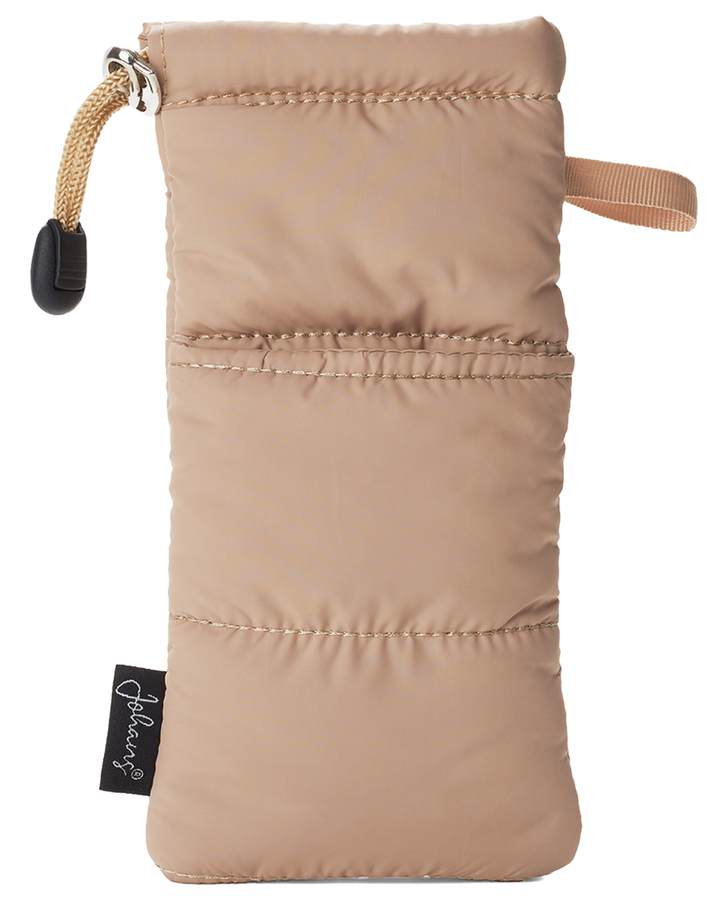 Brillenetui Puffy Bag "Beige"