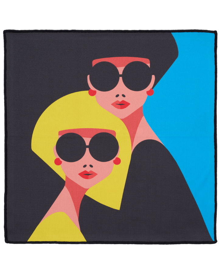 Brillen- und Displaytuch "Twins" by Jana Wellmann