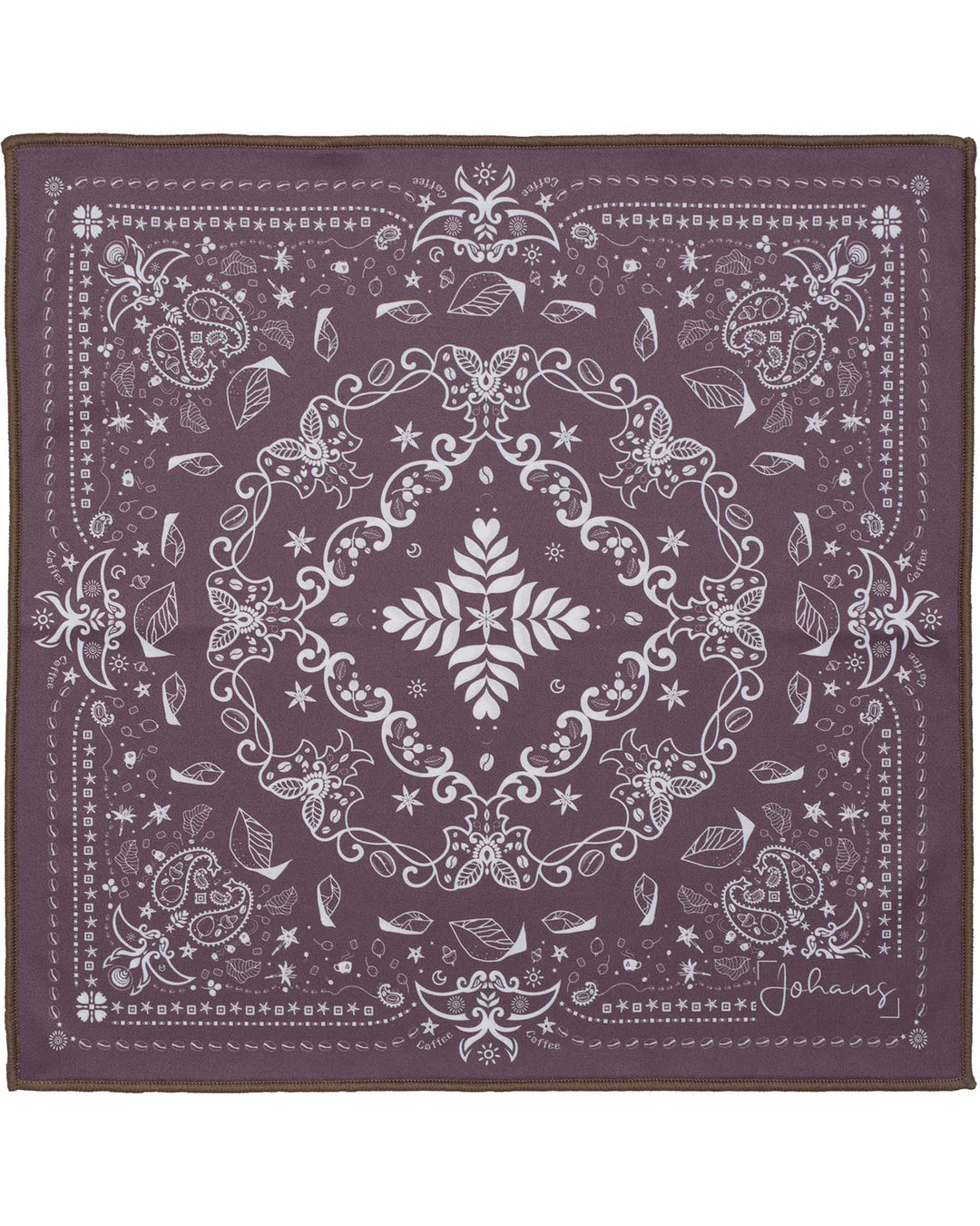 Brillen- und Displaytuch "Brown Bandana"