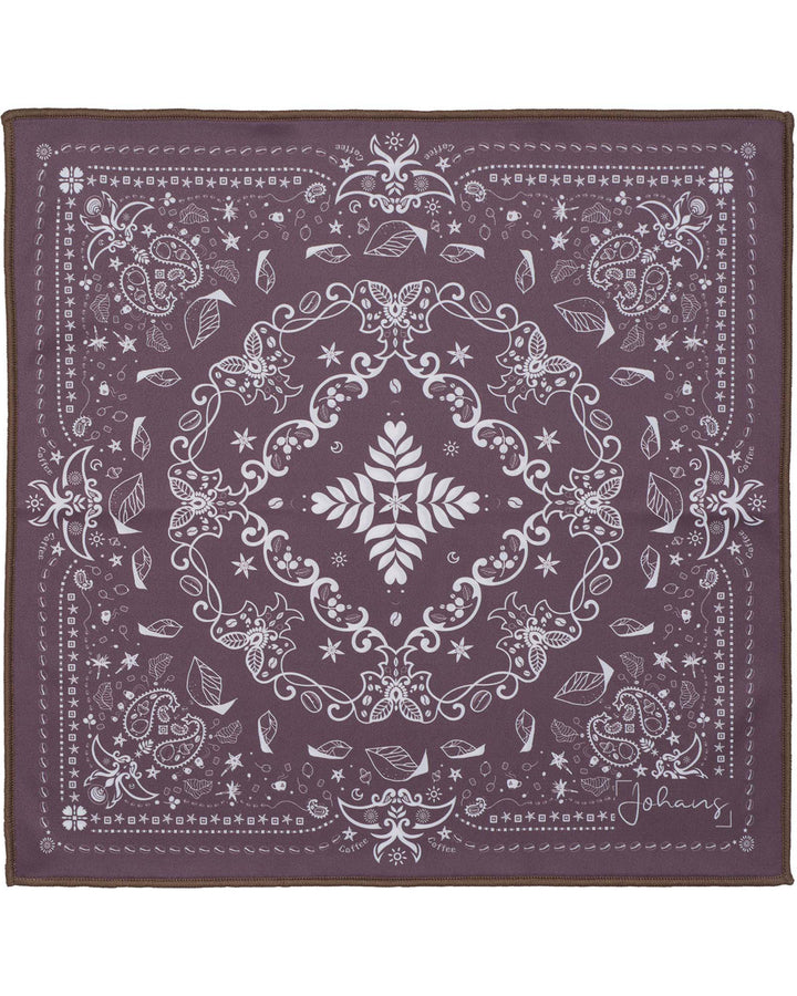 Brillen- und Displaytuch "Brown Bandana"