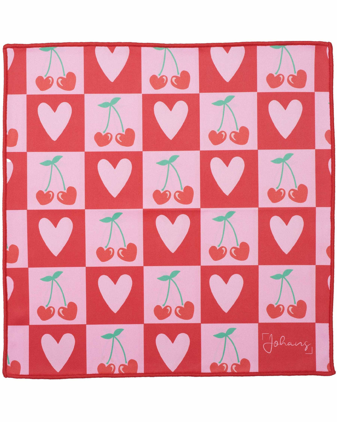 Brillen- und Displaytuch "Cherry Love"