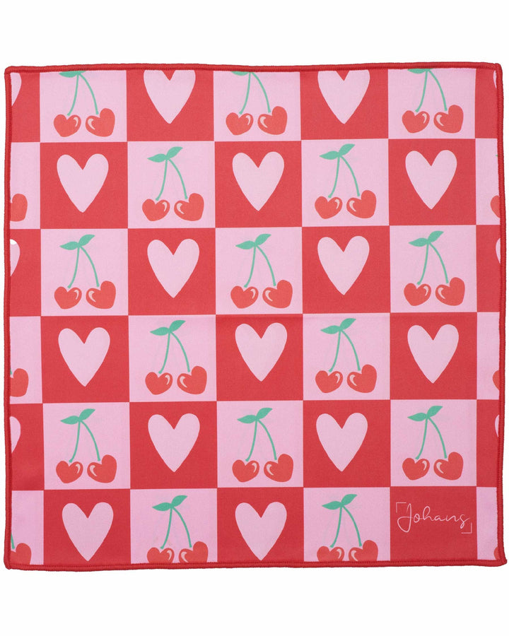 Brillen- und Displaytuch "Cherry Love"