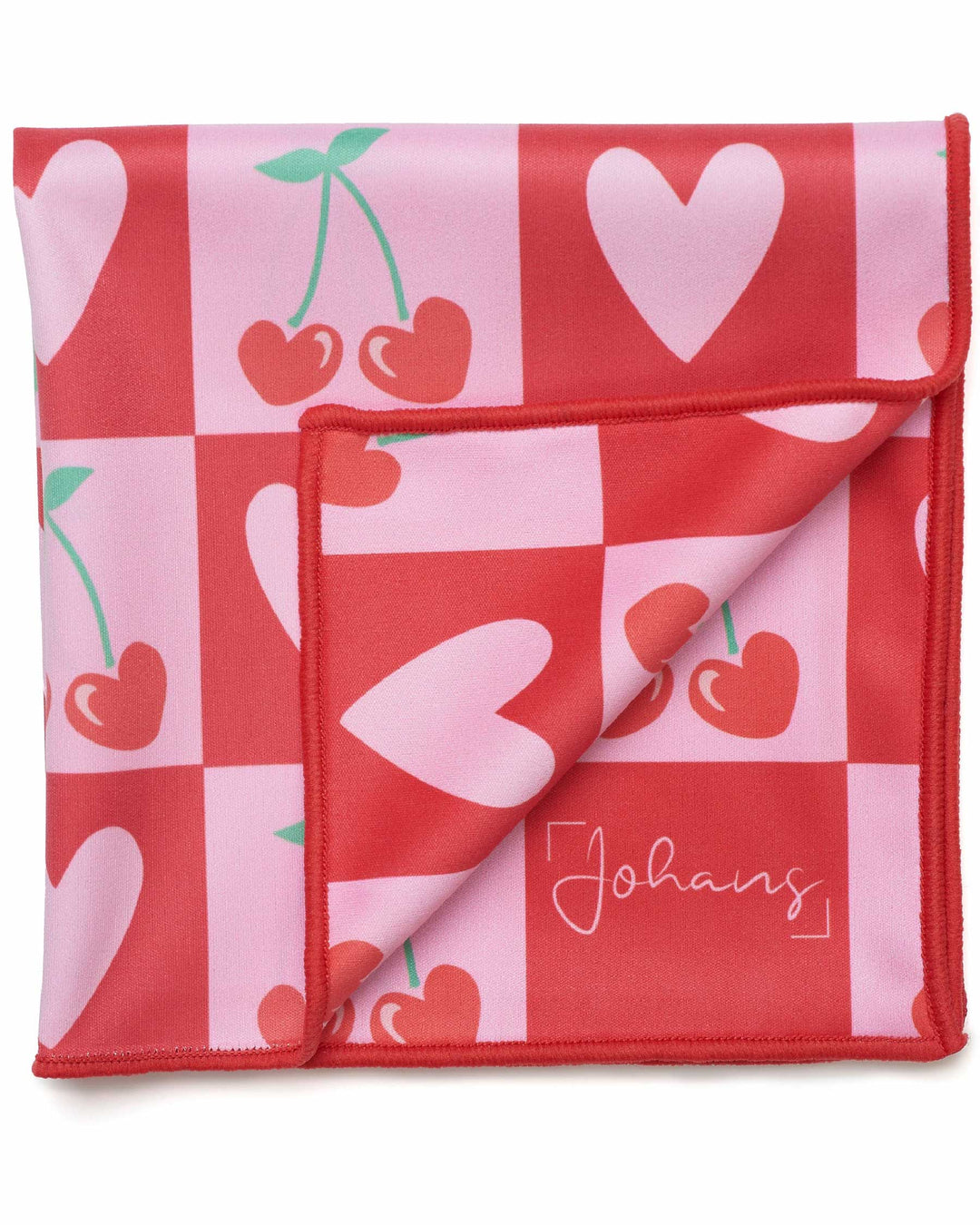 Brillen- und Displaytuch "Cherry Love"