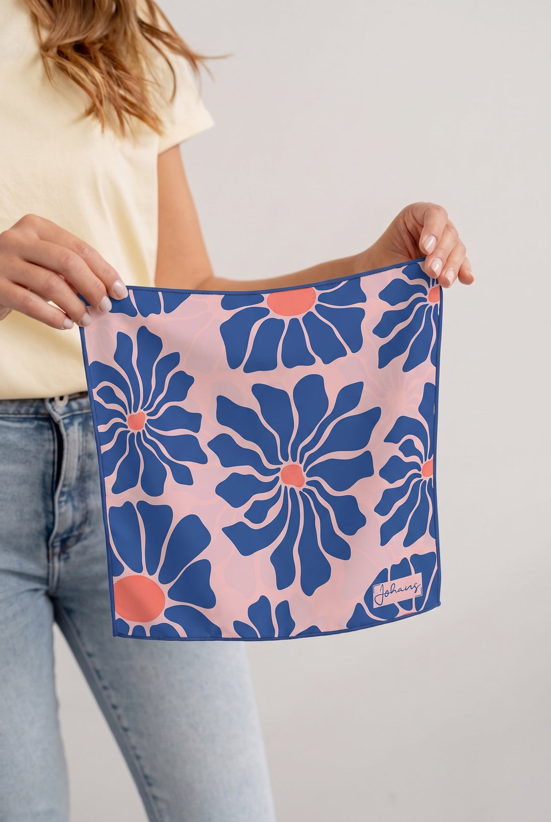 Brillen- und Displaytuch "Bold Blossom"