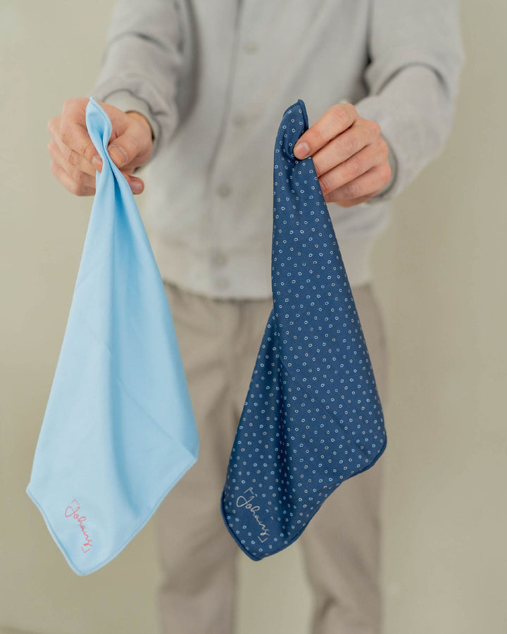 Brillen- und Displaytuch "Himmelblau"