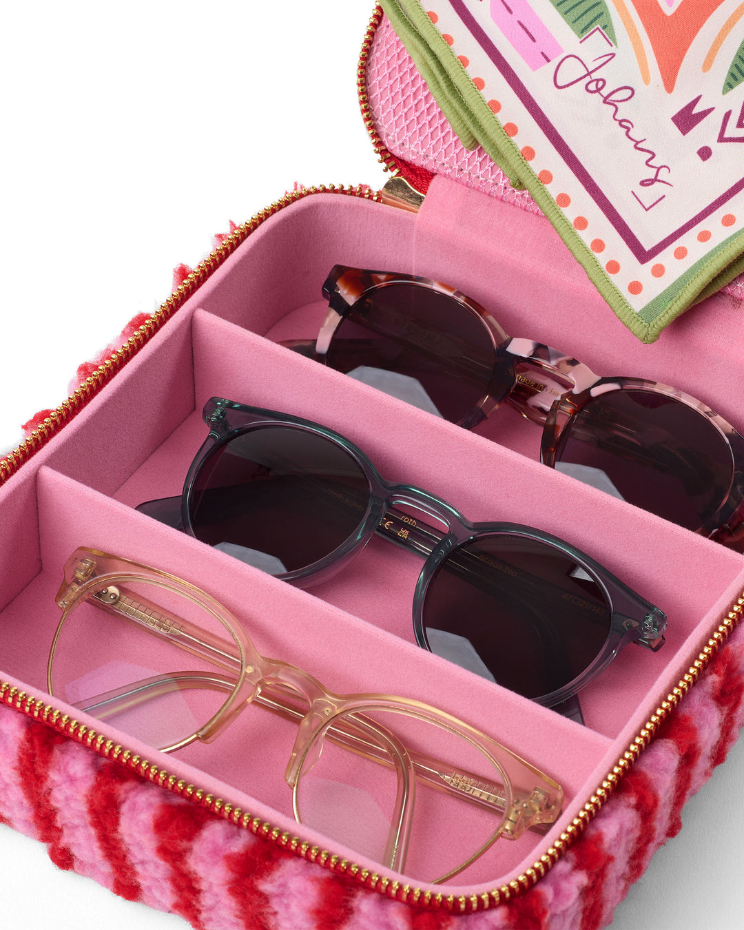 Brillenbox Sweet Stripes